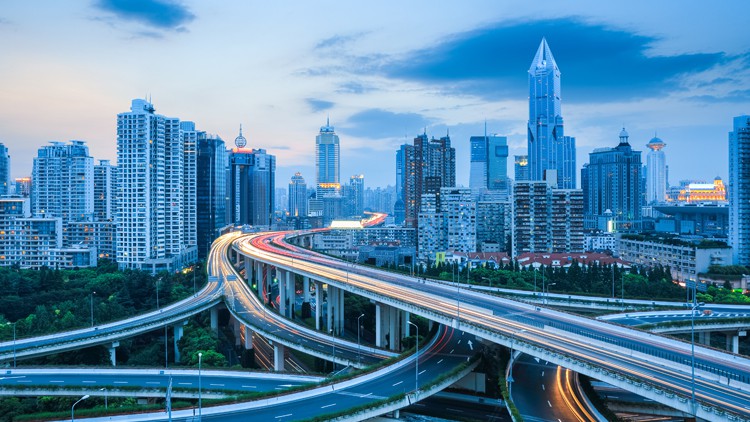 Shanghai highway intersection. Source: Bigstock