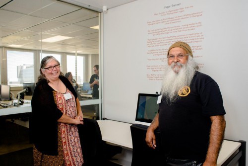 Aboriginal human rights advocate Major Sumner and his wife Loretta