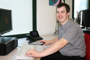 Department of Human Services software tester Joel Bissmire