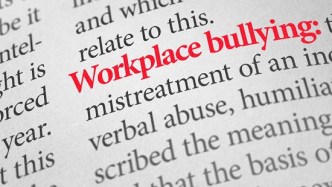 How to spot a workplace bully