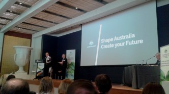 New Commonwealth recruiting slogan: 'Shape Australia. Create your Future.'