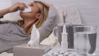 How long should you stay away when you have a cold or the flu?