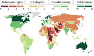 Australia stays in top 10 in global democracy index