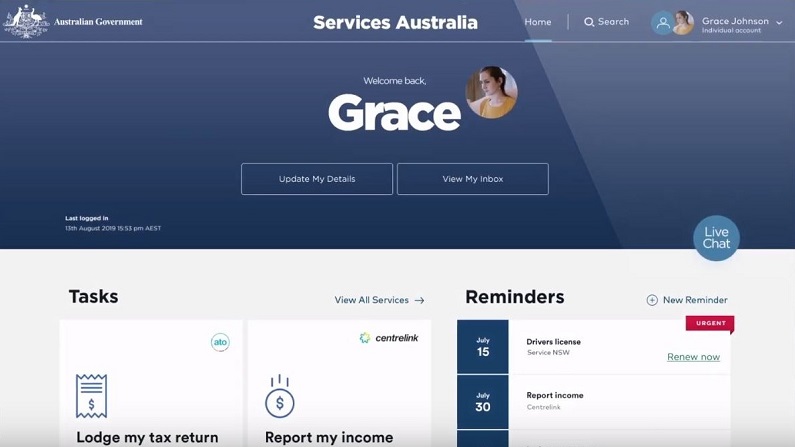 The Facebook of government: watch the ‘vision’ of what Services Australia will deliver