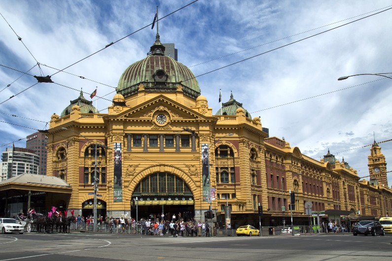 melbourne flinders street station