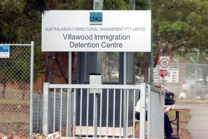 Villawood Detention Centre in Sydney.