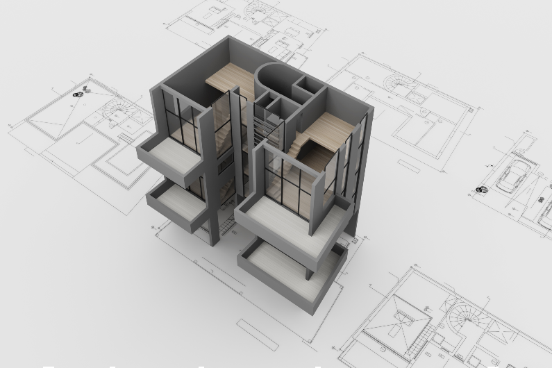 architect plans for a housing property