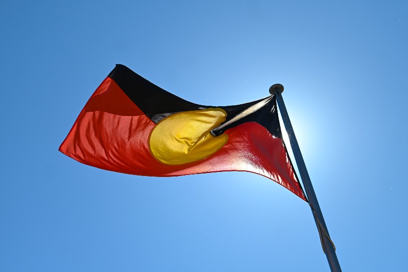 Indigenous-aboriginal flag