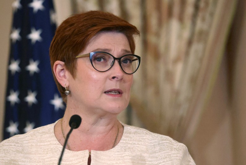 Foreign affairs minister Marise Payne