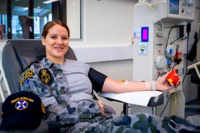 Defence blood donation drive in WA