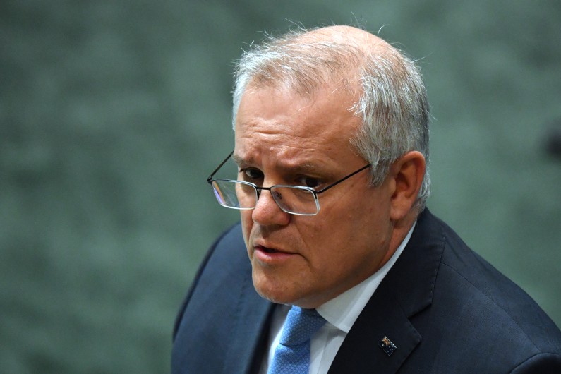 Morrison invokes spirit of Spender in ANZUS address