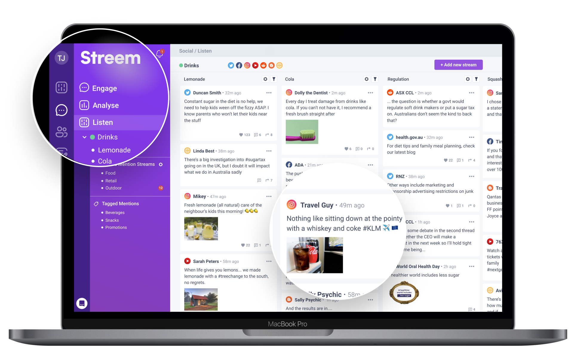 streem media monitoring platform for government media and news