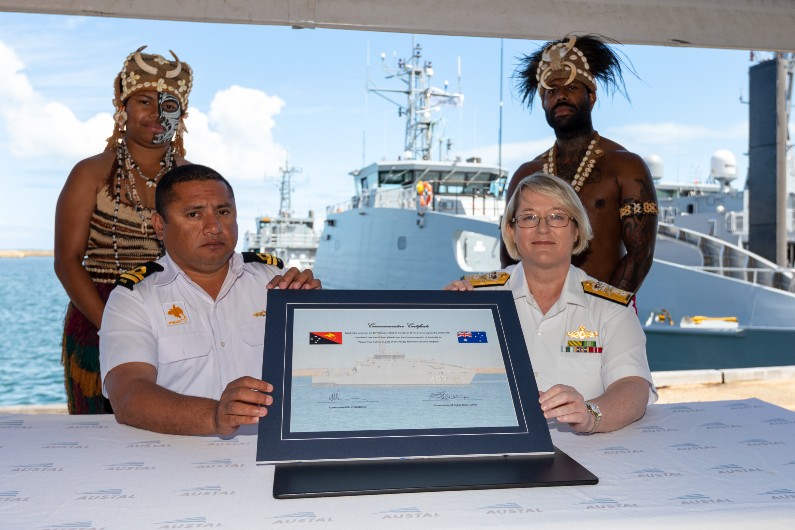 Lieutenant Elizah Lourie-HMPNGS Francis Agwi-Pacific Maritime Security Program