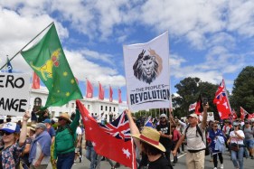 Protesters looking for trouble and publicity