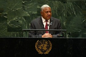 For Frank Bainimarama, it’s first Fiji, then the world