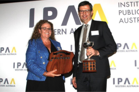 Main Roads WA’s annual report streets ahead at IPAA WA awards