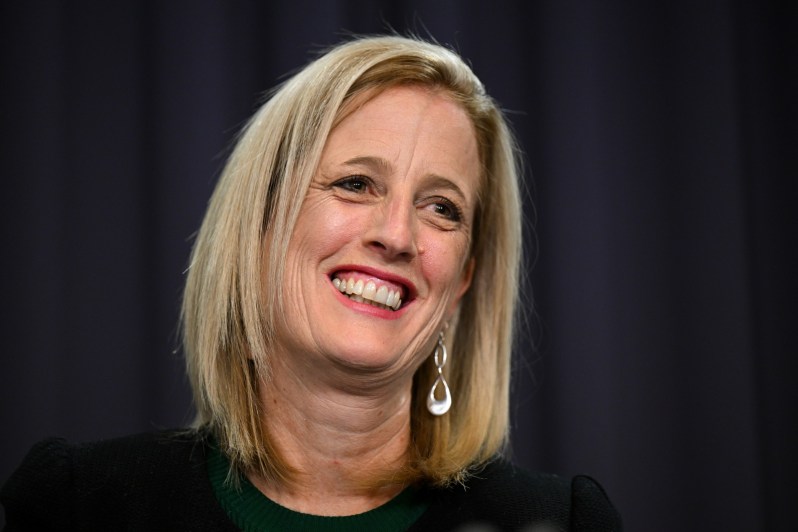 Katy Gallagher advances mission to close national gender pay gap