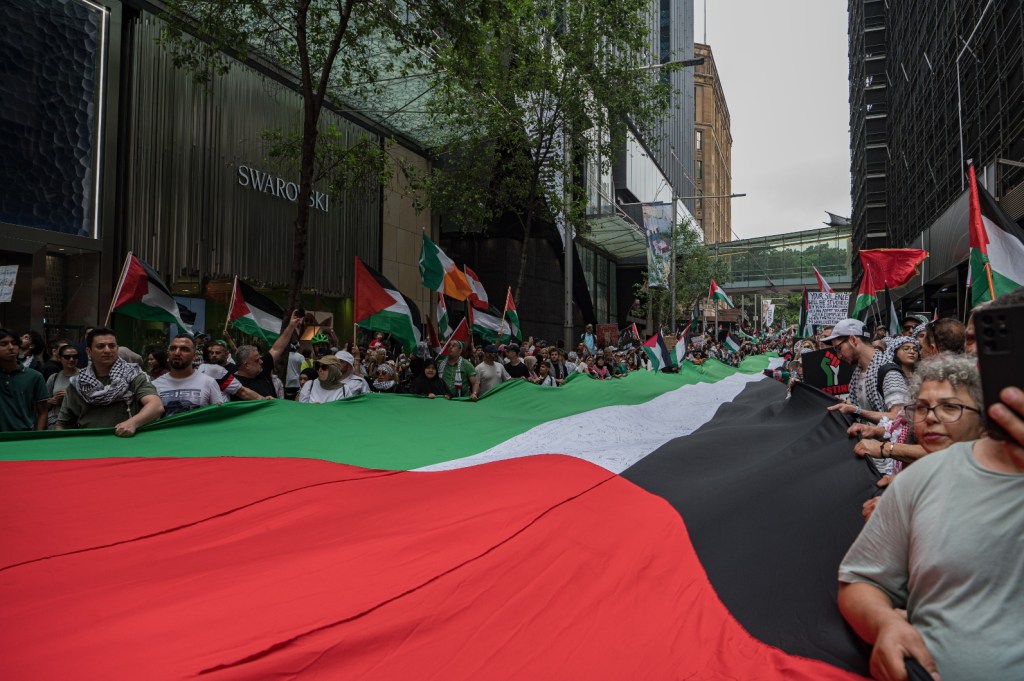 Hyde Park-Sydney-Gaza-Minns